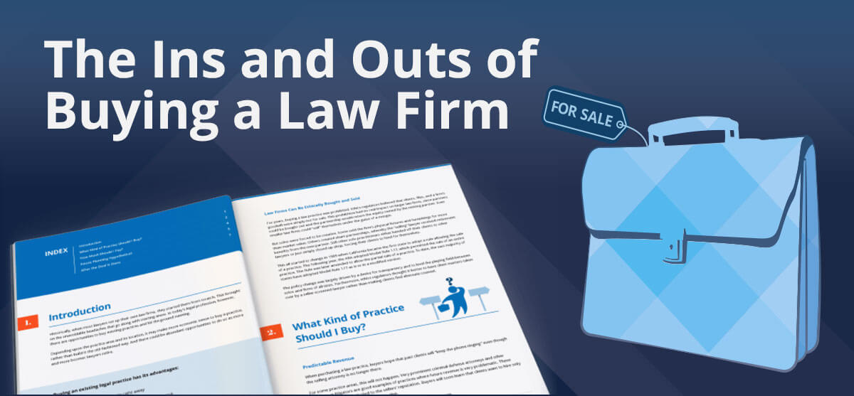 The Ins And Outs Of Buying A Law Firm [eBook]