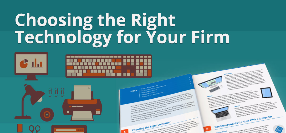 Choosing the Right Legal Technology for Your Law Firm [eBook]