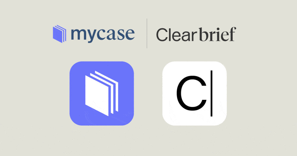 MyCase and Clearbrief: Utilize AI for a Competitive Edge